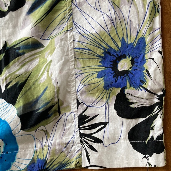 ECLIPSE💫 Women’s White Floral Strapless Mini Dress - Picture 7 of 10